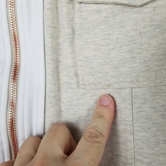 BOSTON PROPER | two piece jacket pant leisure set - Picture 3 of 7